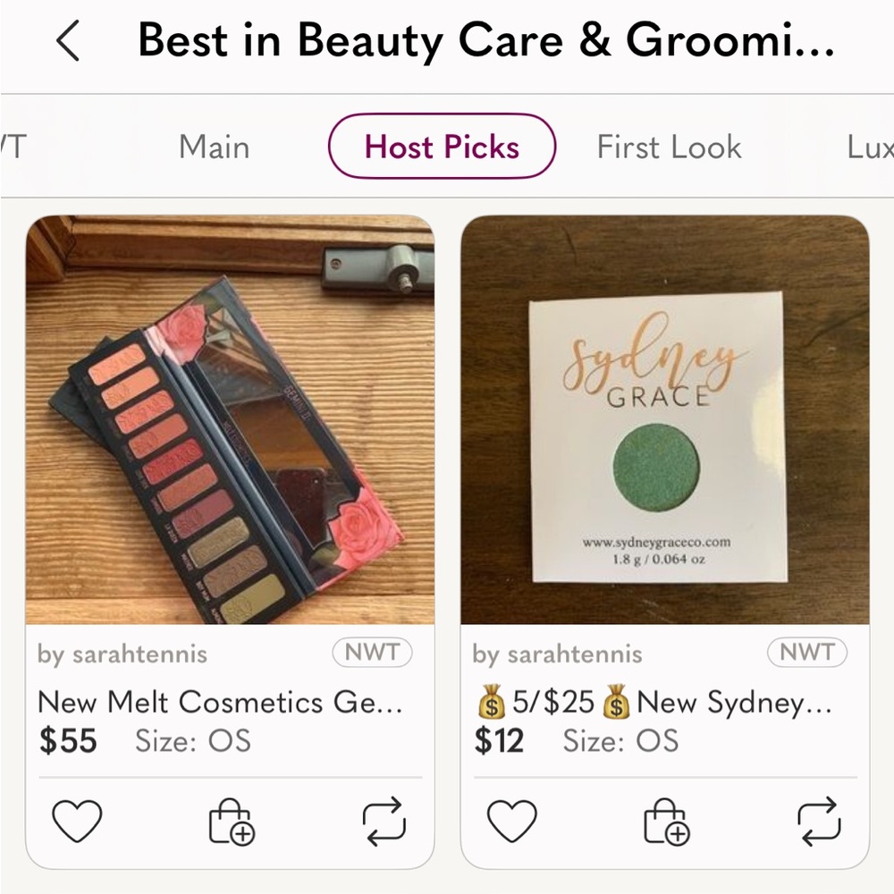 🎉HP🎉💰5/$25💰New Sydney Grace Green Mango Shimmer Eyeshadow - Picture 4 of 4